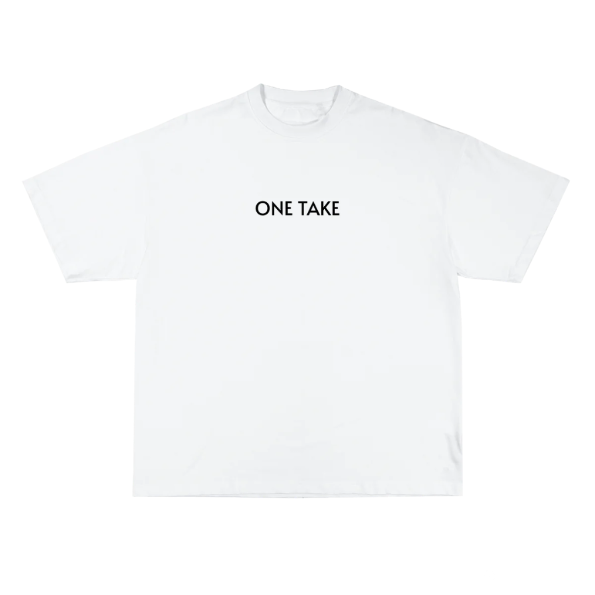 WHITE OVERSIZED SHIRT ONE TAKE 01